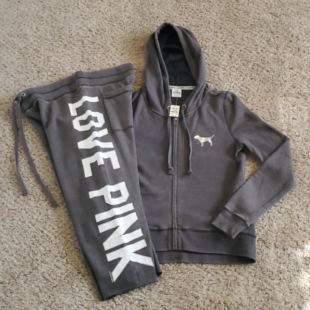 New Victoria Secret PINK Jogger Set